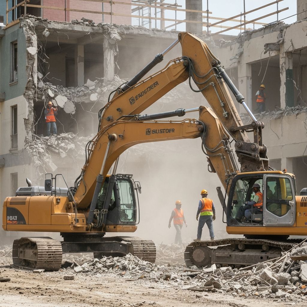 Non structural demolition contractor tear out in Hollywood Florida